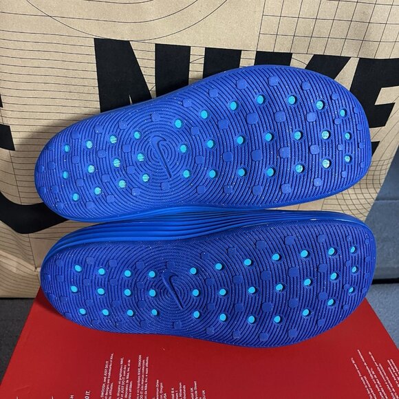 NEW Nike ReactX Rejuven8 Slides "Dusty Cactus" Blue Green Men Size 10 HV4479-300 - Picture 6 of 7